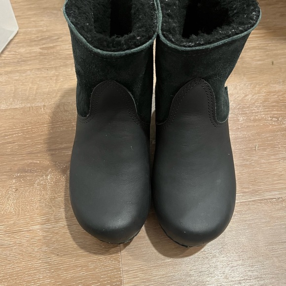No 6 black shearling boots - Picture 8 of 10